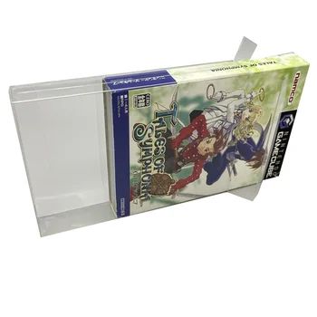 Коллекционная Витрина Для хранения игр NGC/Nintendo Game Cube/2-В-1 Прозрачные Коробки Для хранения Игр TEP Shell Clear Collect Case