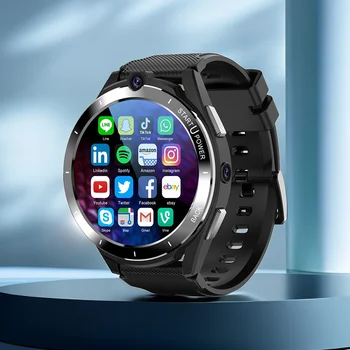 2024 4G LTE Смарт-часы Мужские 6 ГБ + 128 ГБ Android 11 Смарт-часы Телефон 900 мАч GPS Wifi Двойная камера SIM-карта Видеозвонок Скачать Приложение