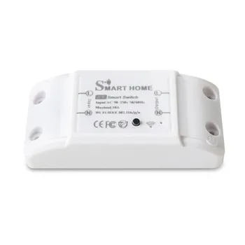 Мобильное приложение Smart Power Control Пульт дистанционного управления для Tuya WiFi Switch 10A Модуль реле умного дома Оптимизирует потребление энергии