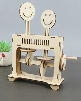 Танцующий злодей детская технология diy материал ручной работы маленькое изобретение STEM maker образование учащихся начальной школы
