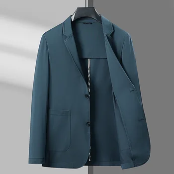 Z238-новый мужской костюм малого размера, корейская версия приталенного костюма, мужской молодежный пиджак большого размера, деловой тренд
