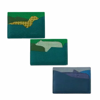 резак для рукоделия из кожи, держатель для карт, форма для высечки ножом, кожаные дыроколы, шаблон животного, динозавр, кит, медведь, крокодил