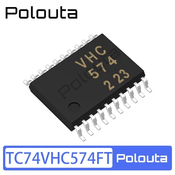 4шт логический чип TC74VHC574FT TSSOP-20 Polouta