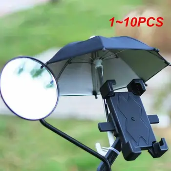 1 ~ 10ШТ Мотоциклетный зонт для телефона, водонепроницаемый Портативный зонтик, чехлы для зонта для телефона для мотоцикла, декор для велоспорта