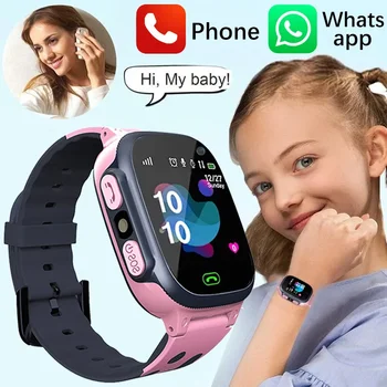 Детские часы Вызовите детские смарт-часы Детские GPS SOS Водонепроницаемые умные часы Отслеживание местоположения SIM-карты Детские часы для XIAOMI
