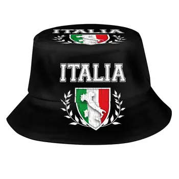 Новая рыбацкая шляпа 2023 года, модная мужская кепка-боб, Панама с итальянским флагом в стиле хип-хоп Gorros, Ветрозащитная уличная панама