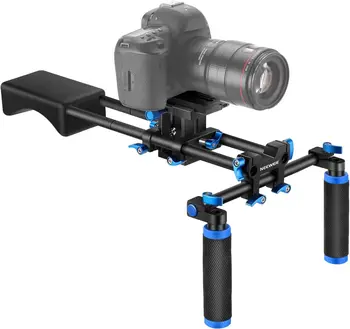 Плечевая установка камеры Neewer, Комплект системы для создания видеофильмов для Canon / Nikon /Sony /Pentax /Fujifilm/Panasonic