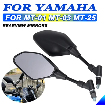 Для YAMAHA MT-01 MT01 MT03 MT-10 MT25 MT 03 01 25 MT10 2005-2023 Новые Аксессуары Для мотоциклов Зеркала заднего Вида Боковое Зеркало