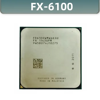 FX-серия FX 6100 FX6100 3,3 ГГц Шестиядерный шестипоточный процессор Процессор FD6100WMW6KGU Socket AM3+