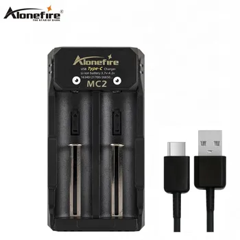 Зарядное устройство Alonefire MC2 Универсальное интеллектуальное зарядное устройство для литий-ионных аккумуляторов 18650 21700 26650