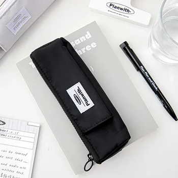 Мини-пенал Ins Simplicity, сумка для карандашей, Маленькая креативная портативная сумка для хранения канцелярских принадлежностей, Студенческие принадлежности Back To School
