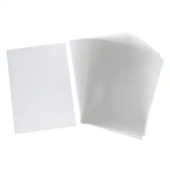 Прозрачная пластиковая папка для документов из 30 частей формата А4 с бумажными вкладышами