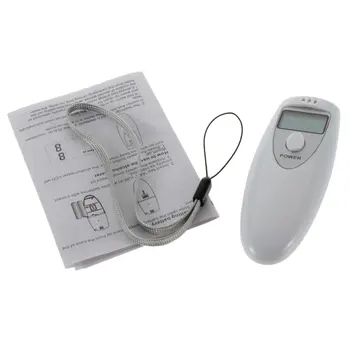 Продвижение Профессионального карманного цифрового тестера дыхания на алкоголь, анализатора, детектора, тестирования ЖК-дисплея PFT-641