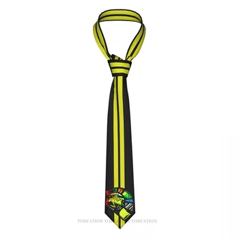 Галстуки с принтом Rossi Повседневный галстук унисекс для повседневной носки в узкую полоску, тонкий шейный платок