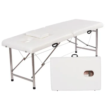 Дешевый портативный массажный стол оптом с фабрики, Складной тайский массажный стол-кровати для массажа всего тела