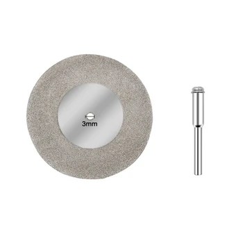 50/60 мм Алмазный отрезной диск, шлифовальный круг, циркулярная пила с 3 мм хвостовиком, сверло, вращающийся инструмент