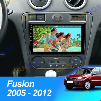 9-дюймовый Автомобильный Мультимедийный Плеер Android Для Ford Fusion 1 2005 2006 2007 2008 2009 2010 2011 2012 CarPlay Автомагнитола С Рамкой