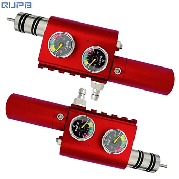 Черный / Красный / Синий Новый Клапан Постоянного регулирования Z-valve 4500psi с Манометрами для Баллона со Сжатым воздухом M18 * 1.5 Co2, Дайвинг