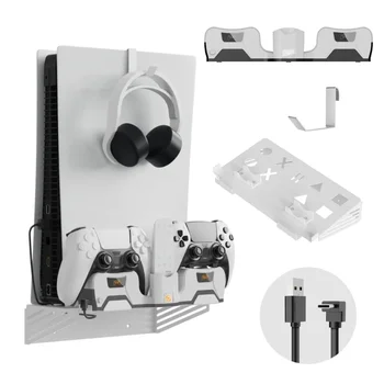 Белый металлический настенный кронштейн для игровой консоли, подставка для дисплея для игровых консолей, крепления контроллера,