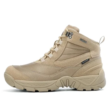Тактическая осенняя обувь, кроссовки Ortdoor, водонепроницаемые мужские военные ботинки, рабочая защитная обувь для лодыжек, мотоциклетные ботинки, походная обувь
