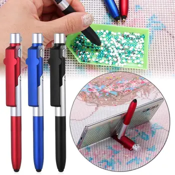 Складной Кронштейн Для Мобильного Телефона Diamond Painting Pen LED Lighting Point Drill Pen Для Вышивания Крестиком Бриллиантами Аксессуары Для Вышивки
