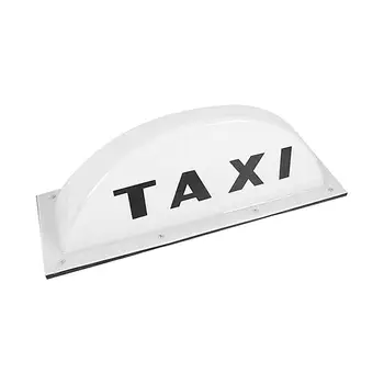 Магнитный Фонарь На Крыше Такси С Подсветкой 22 Вт Автомобильный Фонарь На Крыше С Магнитным Основанием Энергосберегающие Знаки Такси Без Сверления Белое Такси