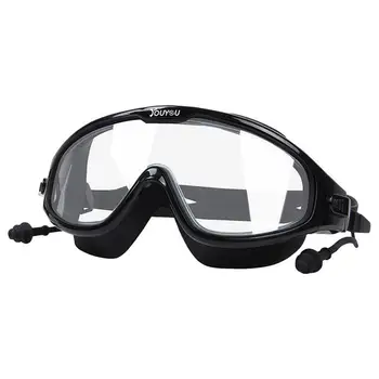 Противотуманные очки для плавания высокой четкости Для взрослых и детей, Оптовая продажа, Силиконовые очки для плавания с широким обзором, Очки для плавания с защитой от ультрафиолета