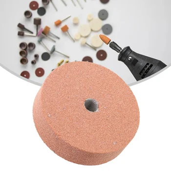 1ШТ 3-дюймовый / 75-мм шлифовальный камень, полировальный круг, Металлическая шлифовальная площадка, полировальные круги для настольной шлифовальной машины, металлообработка