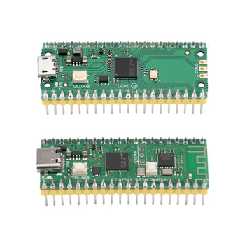 Для платы Raspberry Pi Pico с выводом Wifi RP2040 TYPE-C /MICRO USB Двухъядерный Cortex MO + Processo 264KB ARM RP2040 Pico W